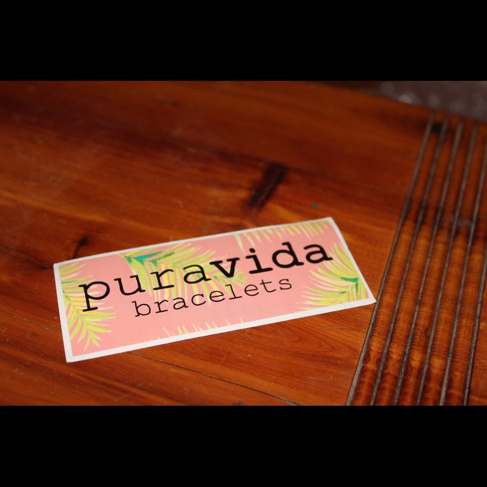 Pura Vida Bracelets Sticker